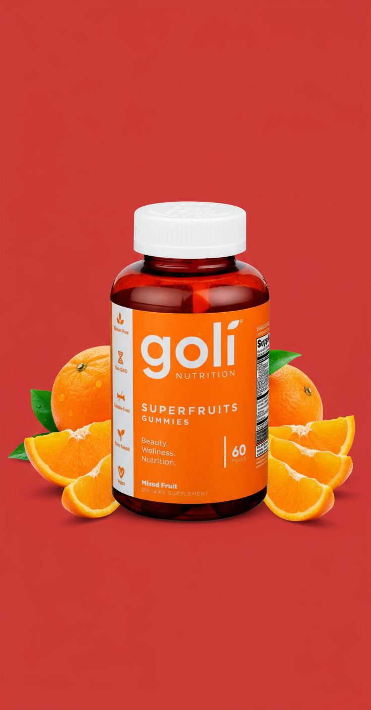 Goli Nutrition Mixed Fruit Superfruits GummieS